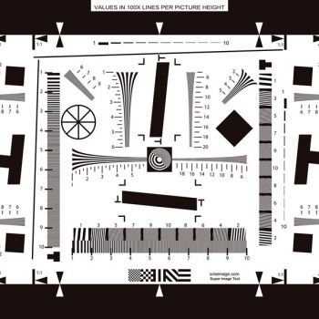 ISO12233分辨率測(cè)試卡(增強(qiáng)型)